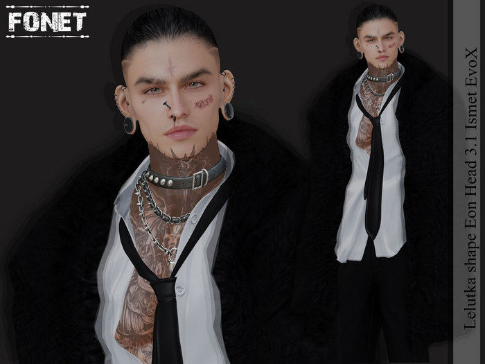 Second Life Marketplace Lelutka shape Eon Head 3.1 Ismet EvoX