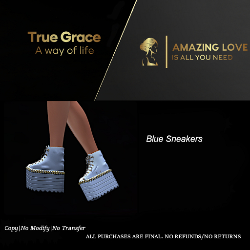 Blue Sneakers - Maitreya
