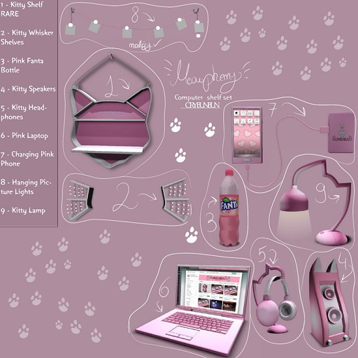 CryBunBun - [Meowphemy] Kitty Shelf RARE