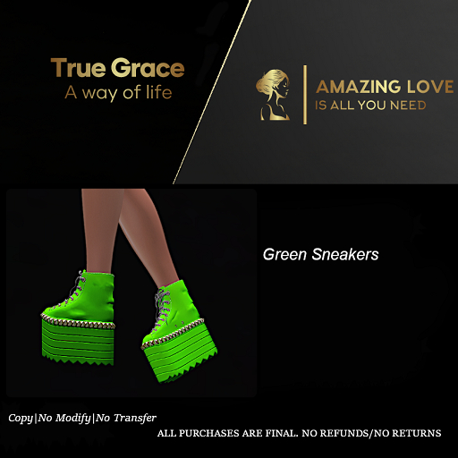 Green Sneakers - Reborn