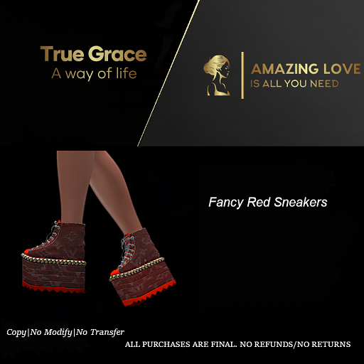 Fancy Red Sneakers - Reborn