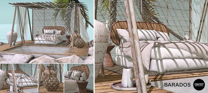 CONCEPT} *01. BARADOS. Gazebo. RARE