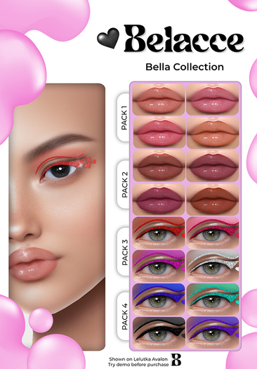 [BELACCE] Bella Lipstick Collection Pack 2
