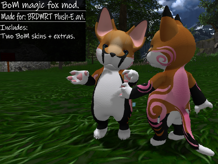 +CCC+ BoM Plush-E Magic fox mod
