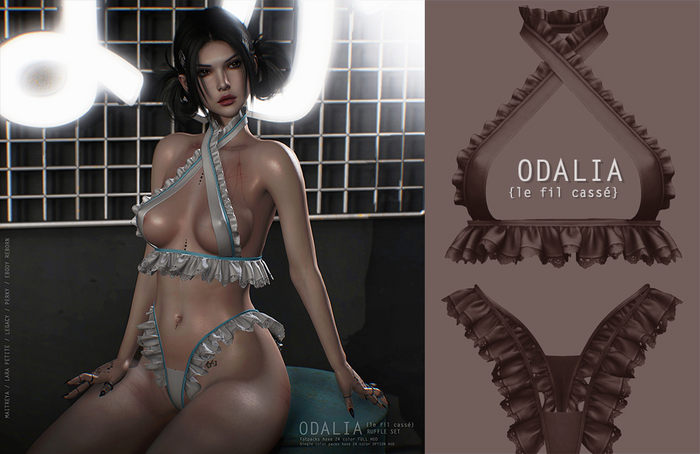 {le fil cassé} Odalia Set Cocoa