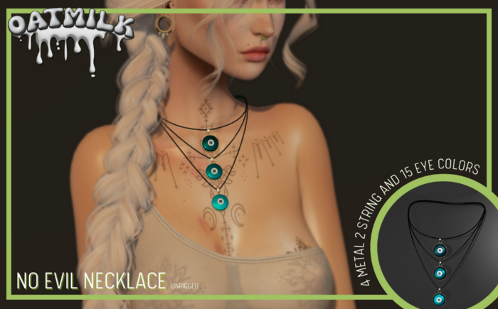 OATMILK // No Evil Necklace (add)