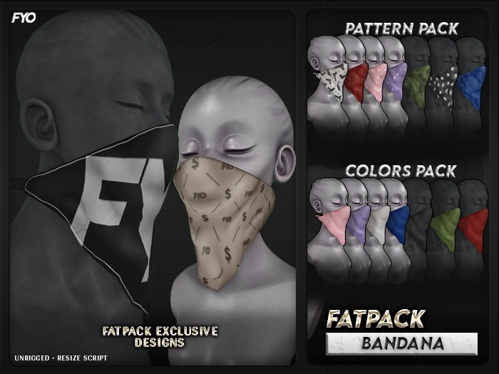 FYO - Bandana - FATPACK