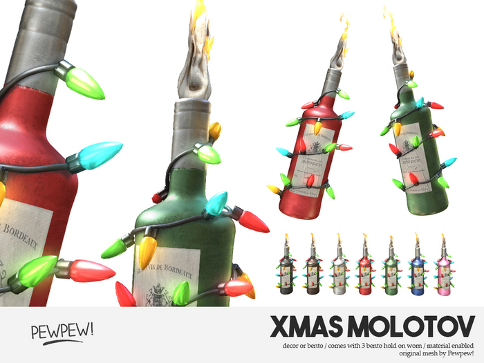 Pewpew! Xmas Molotov - Brown