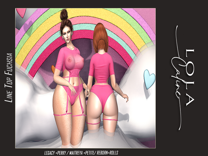 BOX LOLA.Caline Top Line FUCHSIA