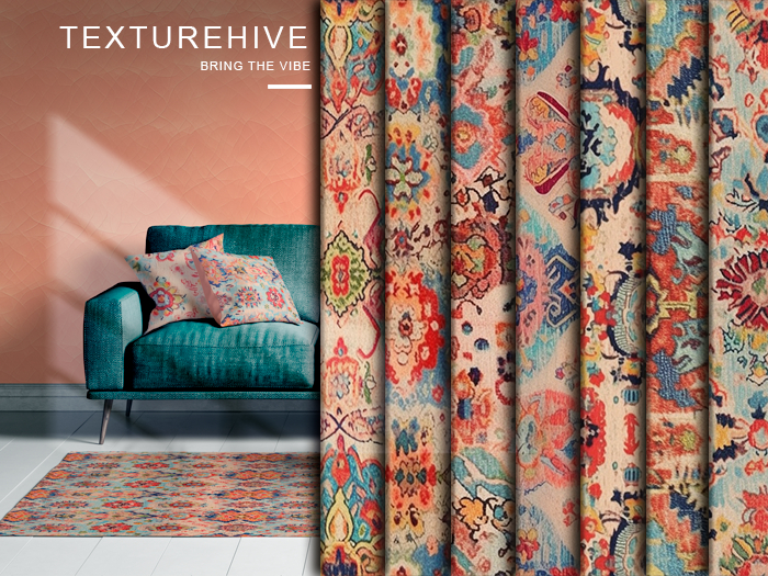 Bohemian Shabby Chic Carpet - FULL PERM