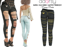 adorsy - Emmy Pants Black - Maitreya/Legacy-Nerido/Lara Petite/Reborn-Juicy