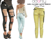adorsy - Emmy Pants Yellow - Maitreya/Legacy-Nerido/Lara Petite/Reborn-Juicy