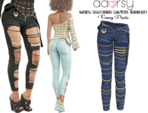 adorsy - Emmy Pants Blue - Maitreya/Legacy-Nerido/Lara Petite/Reborn-Juicy