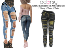 adorsy - Emmy Denim Pants Black - Maitreya/Legacy-Nerido/Lara Petite/Reborn-Juicy