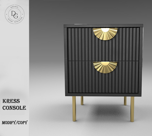 [Dogma] Kress Side bed Table 