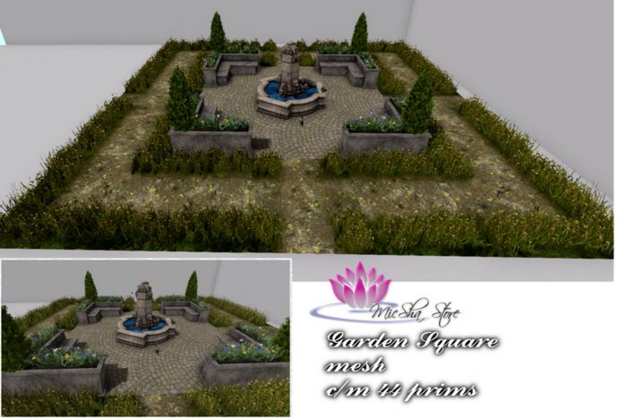   - MICSHA-GARDEN SQUARE MESH