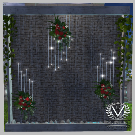 Flower Wall Fountain 
