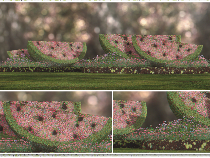 Summer Watermelon Topiary