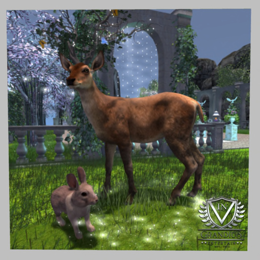 Spring Fantasy Deer Standing 