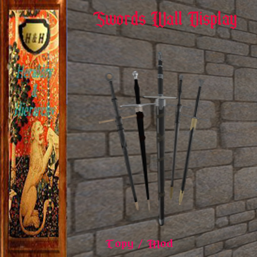 Sword & Scabbard Wall Display