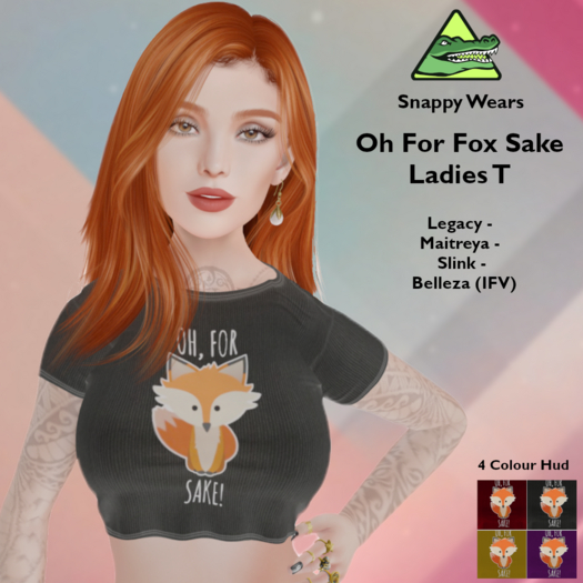 Snappy \\ Fox Sake - Ladies Shirt