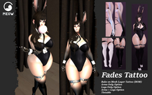 [Meowshmellow] Arms & Legs Fades Tintable (BOM)