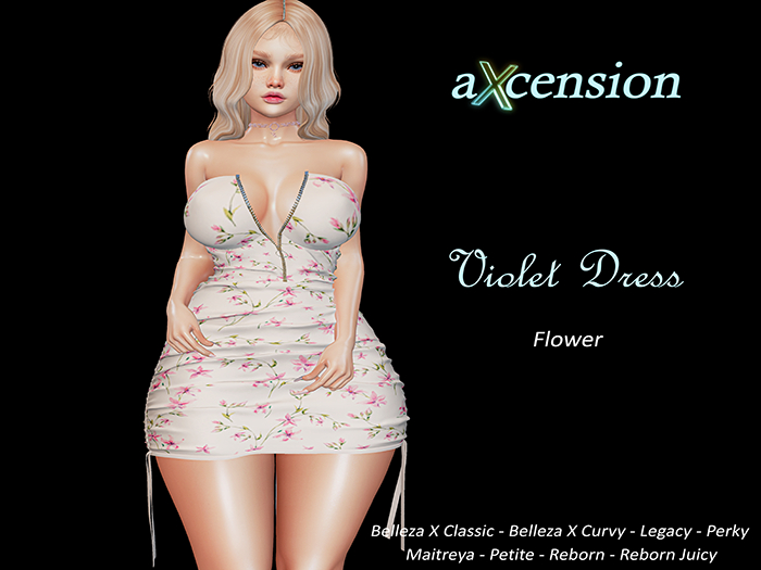 aX. Violet flower Fatpack