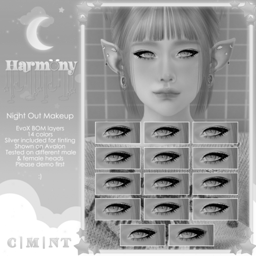 -/Harmony\- Night Out Makeup - DEMO