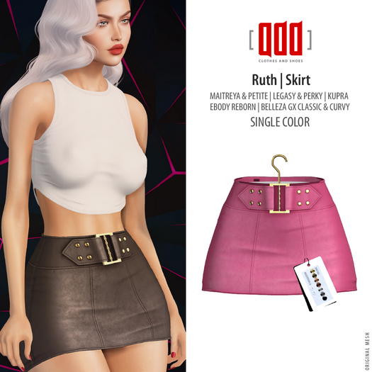[ADD] Ruth Skirt - Pink