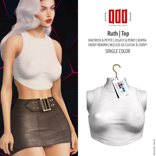 [ADD] Ruth Top - White