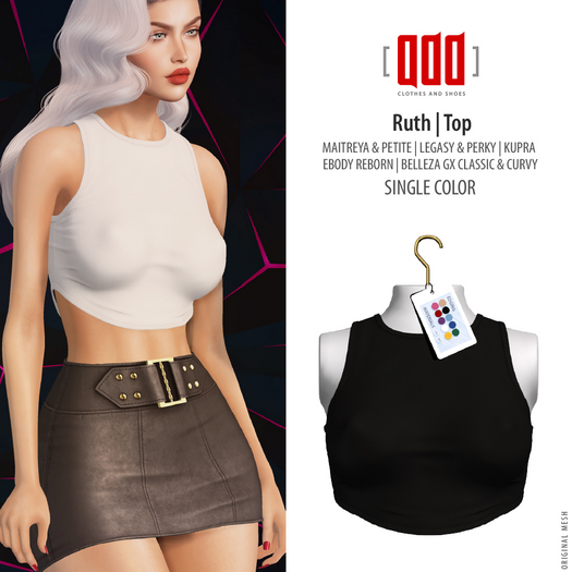 [ADD] Ruth Top - Black