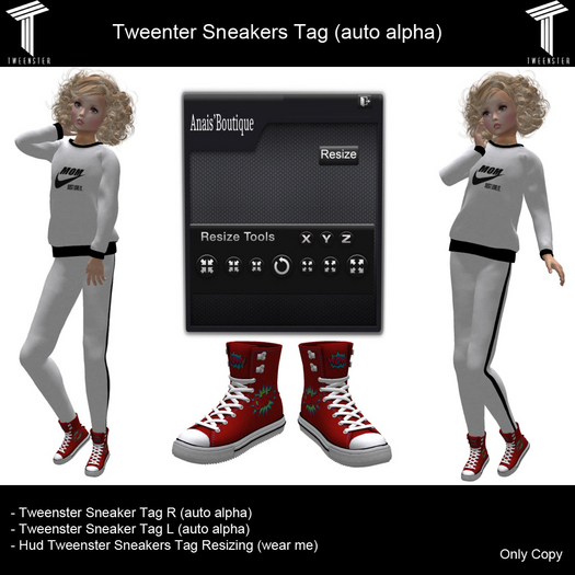 Tweenster Sneakers Tag (auto alpha)