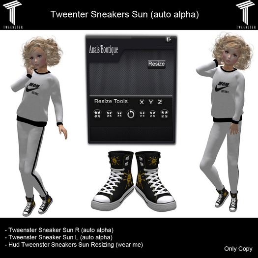 Tweenster Sneakers Sun (auto alpha)