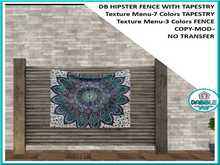 .:TT:.  HIPSTER FENCE WITH TAPESTRY box