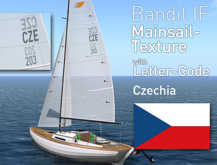 Bandit IF - Mainsail-Texture Czechia
