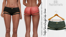 Delphi Shorts Green - Maitreya, Petite, Legacy, Nerido, Reborn, Rolls - FashionNatic