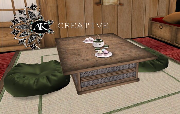 Japanese tea table