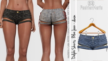 Delphi Shorts Blue Denim - Jeans - Maitreya, Petite, Legacy, Nerido, Reborn, Rolls - FashionNatic
