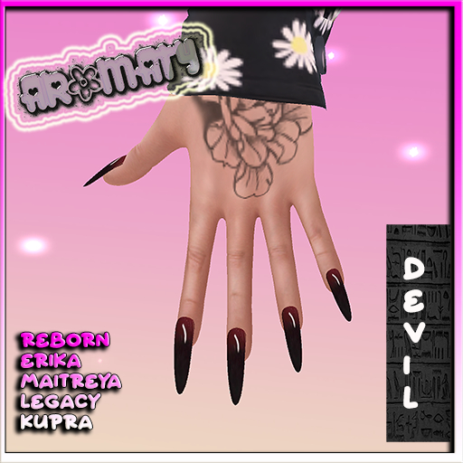 Aromaty nails-DEVIL
