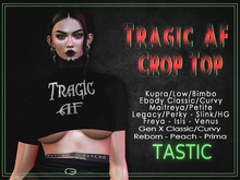 Tastic-Tragic AF Crop Top Updated!
