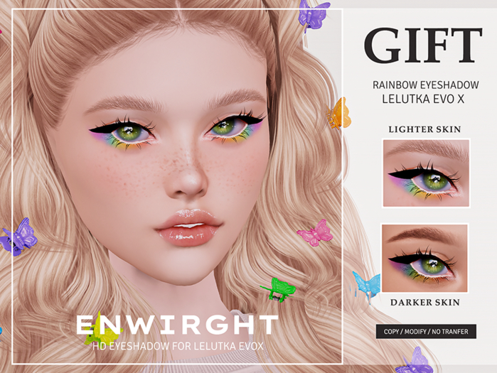 ENWRIGHT - Rainbow eyeshadow
