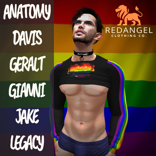 RD - Pride 23 - Heart Cropped Top (Add to open)