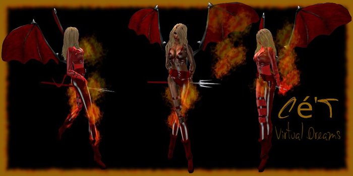 Ce'T ENSEMBLE/OUTFIT Devil -  While Obzina