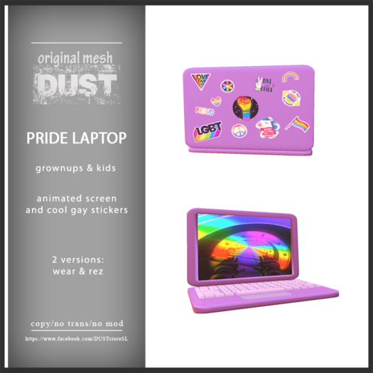 DUST: Pride Laptop