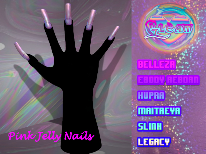 GLEAM: Pink Jelly Nails