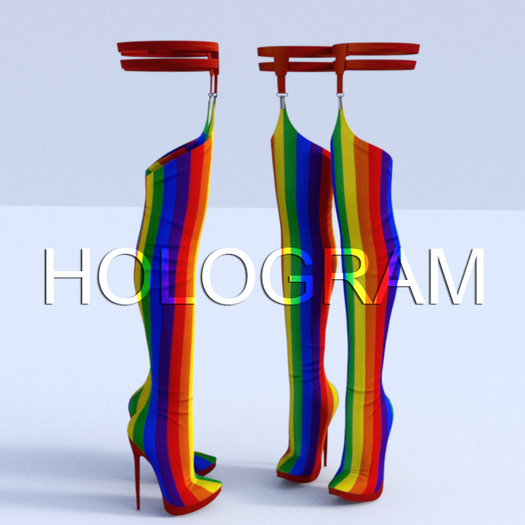 Pride Harness Boots Maitreya
