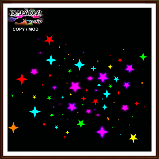 Pride - Stars for the Floor or Wall