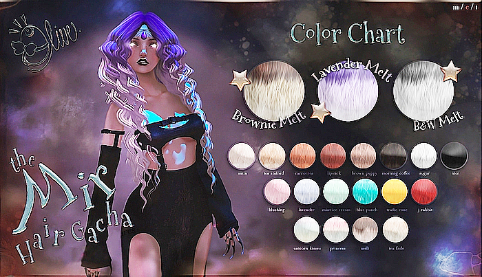 .Olive. the Mir Hair - Tea Fade