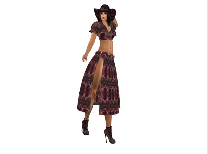 Gypsy Rose Outfit ~,~Falconvale Designs~,~ (boxed)