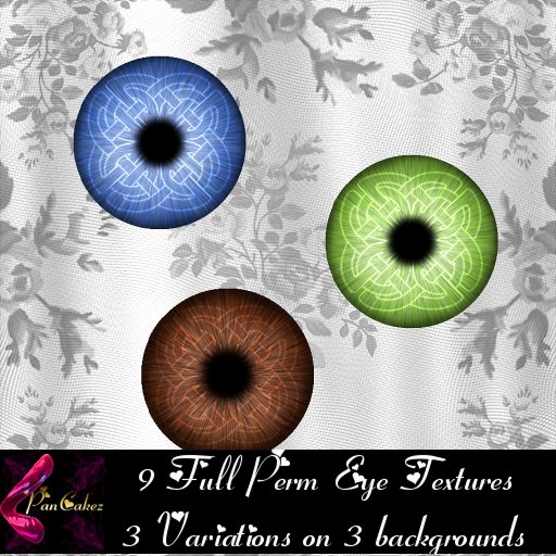 *PCz* Celtic Eye Textures- Natural
